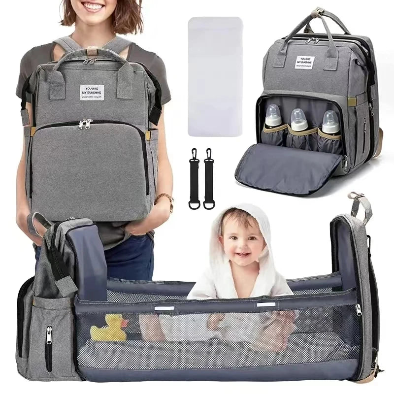 Foldable Changing Travel Diaper Bag